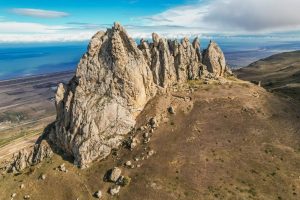 Скалолазание в Азербайджане. Скальный массив Бешбармаг