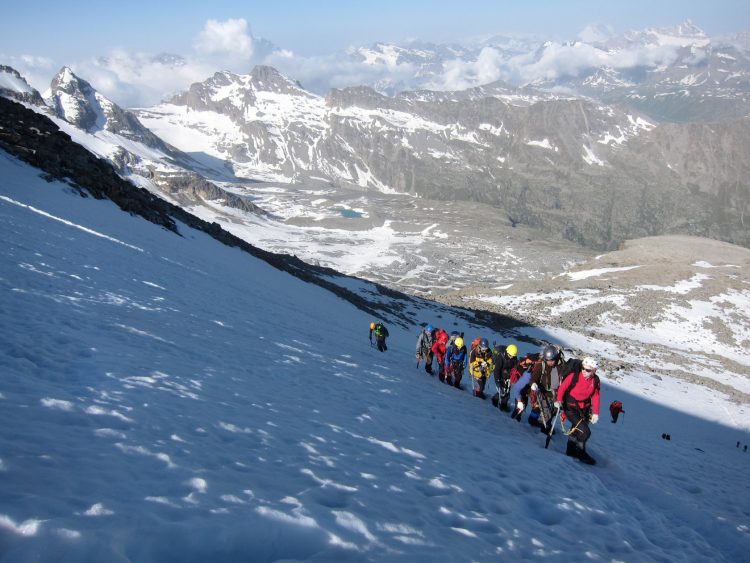 Восхождение на Gran Paradiso по "классике"