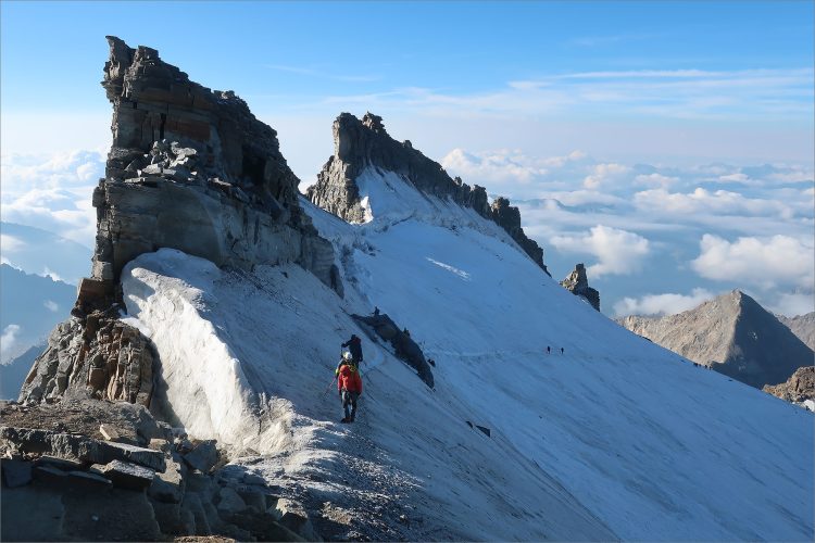 Восхождение на Gran Paradiso по "классике"